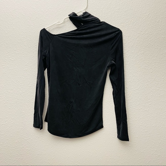 NWT✨ Jonathan Simkhai Standard Cutout Turtleneck Top - Picture 5 of 7